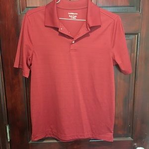 Red Polo shirt